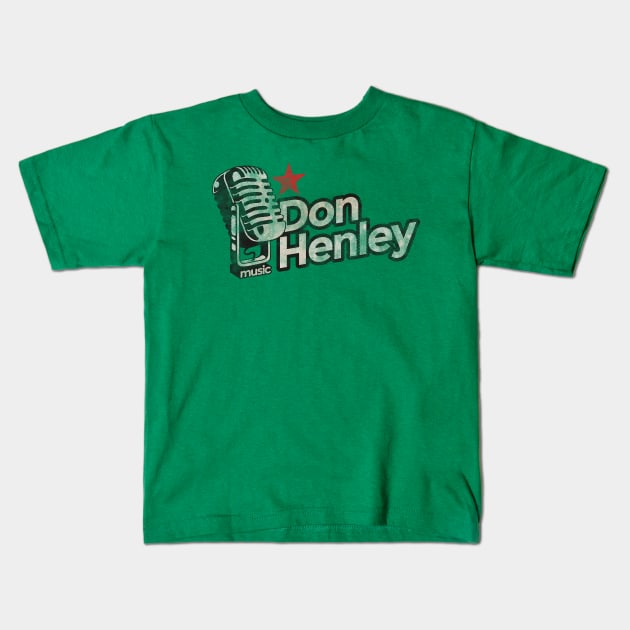 Don Henley Vintage Kids T-Shirt by G-THE BOX